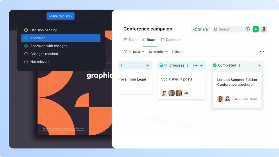 Sync approvals with Wrike and Ziflow integration - Cenference campaign-1